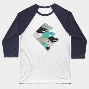 Interesting sharks 2 Baseball T-Shirt